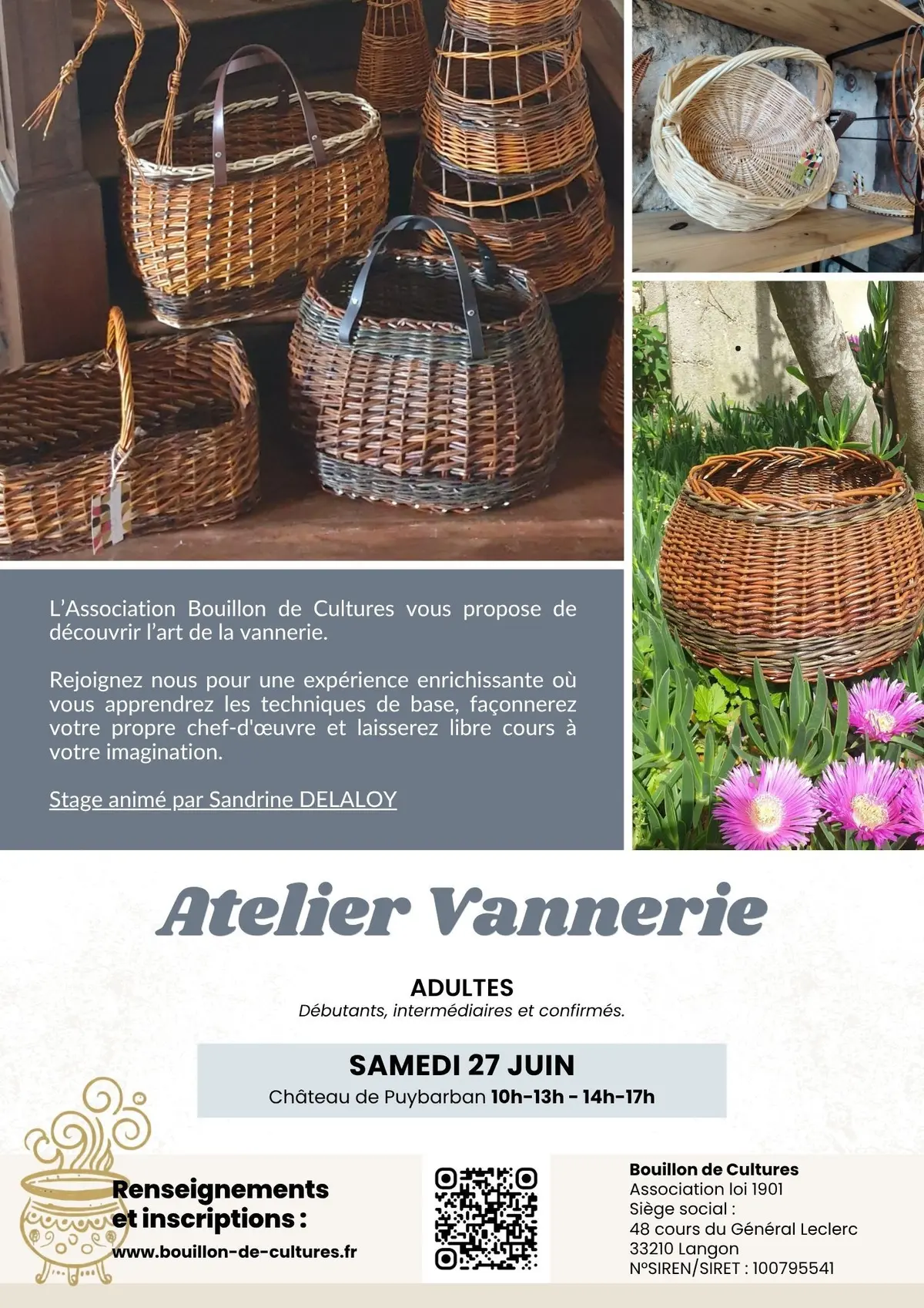 Atelier vannerie