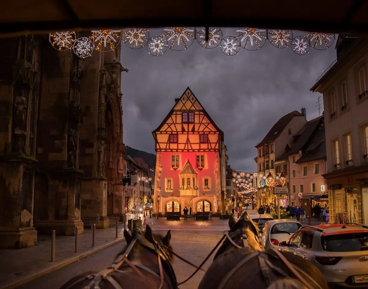 Balades en calèche de Noël