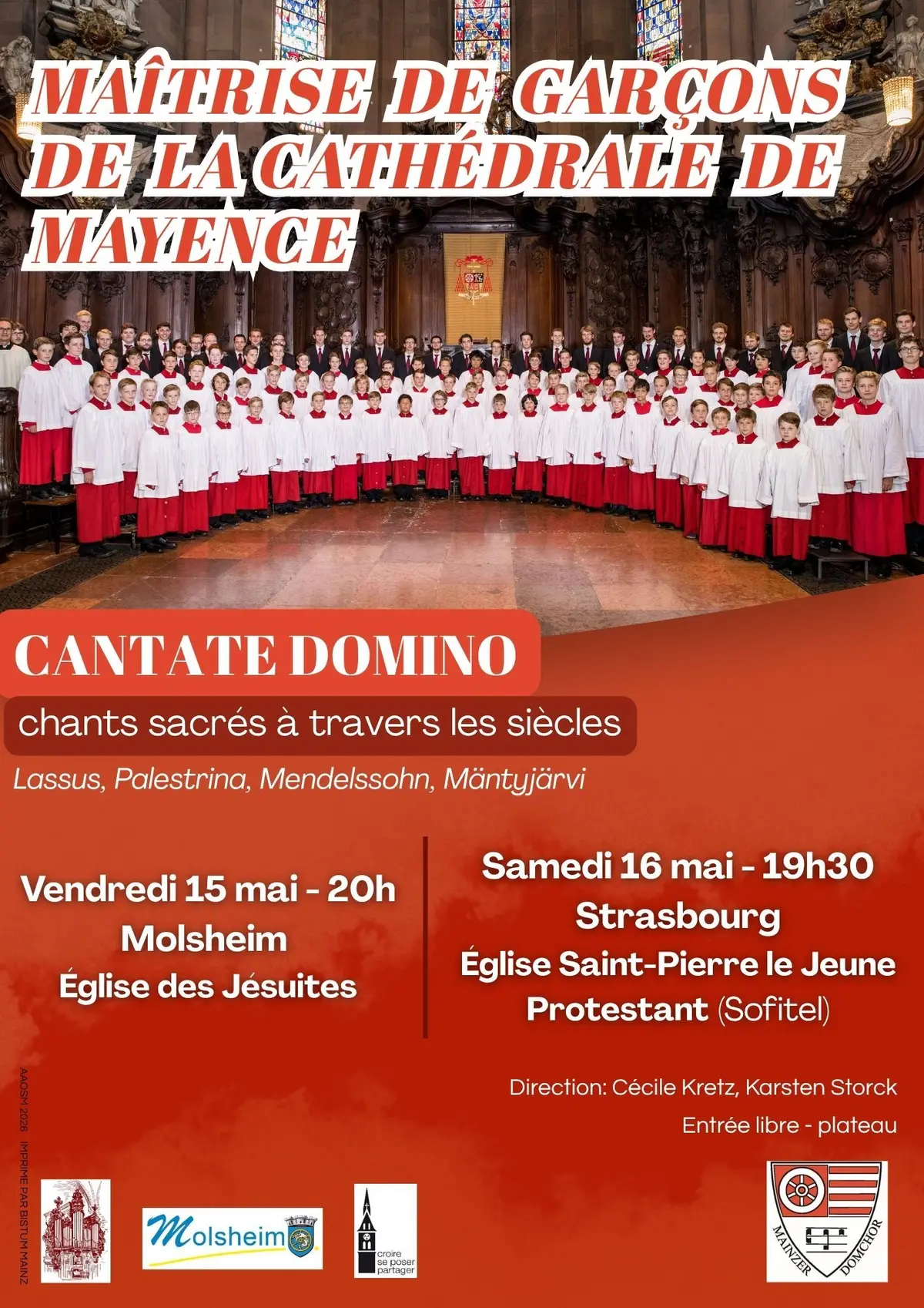 Cantate Domino - chœur de garçons de la cathédrale de Mayence