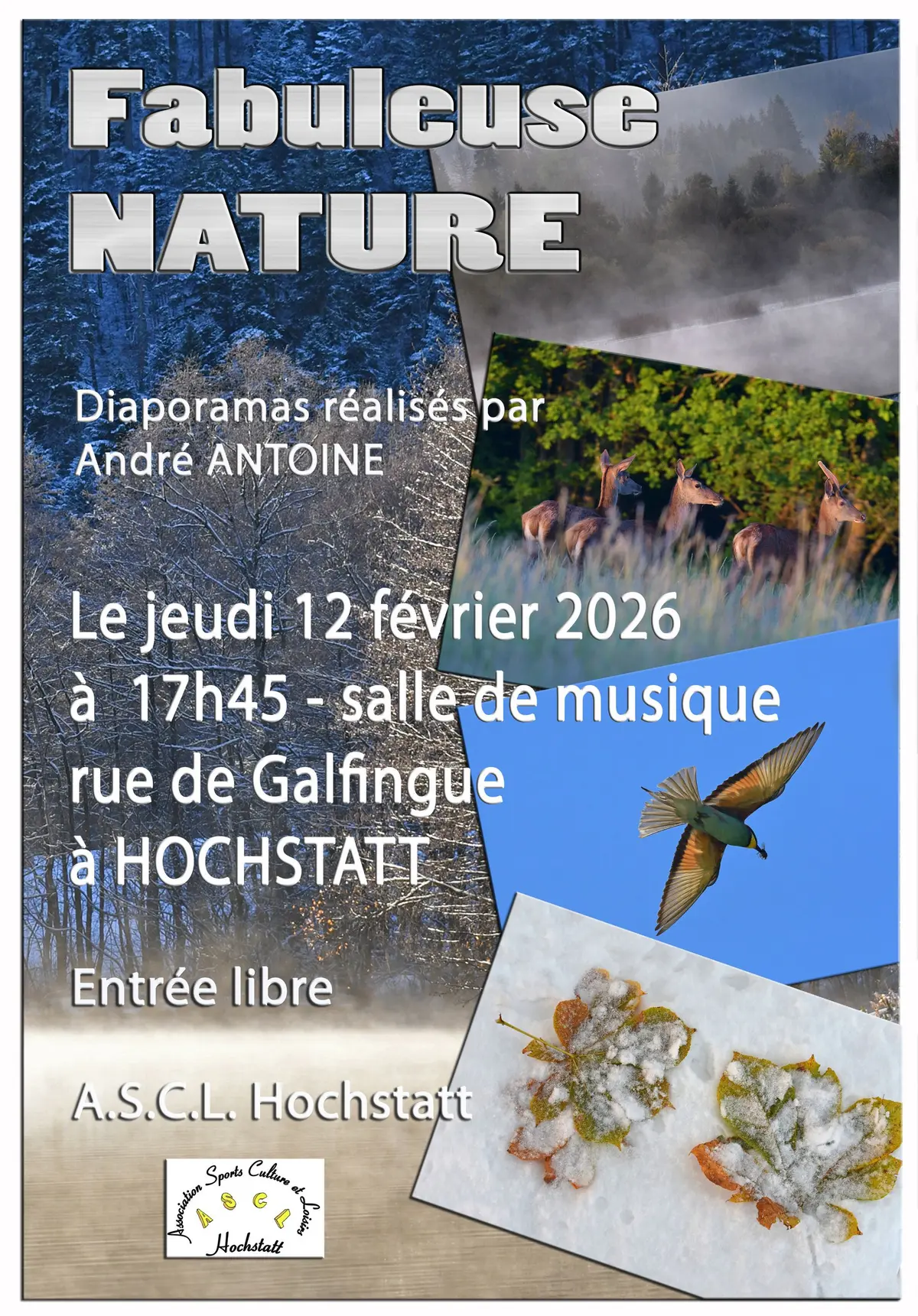 Diaporamas 'Fabuleuse Nature