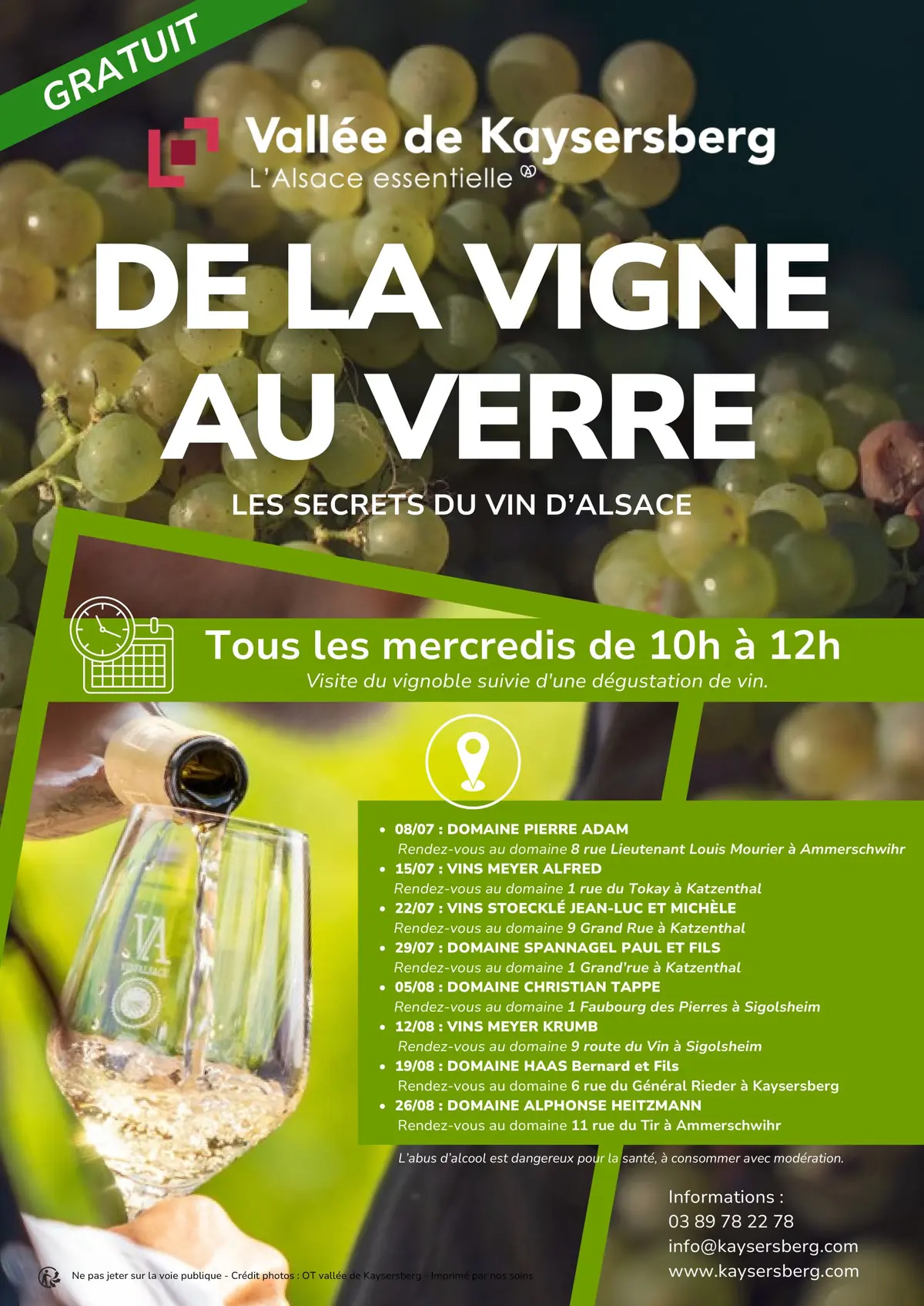 De la vigne au verre - secret du vin d'Alsace au domaine Tappe