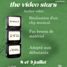 Atelier réalisation d'un clip musical