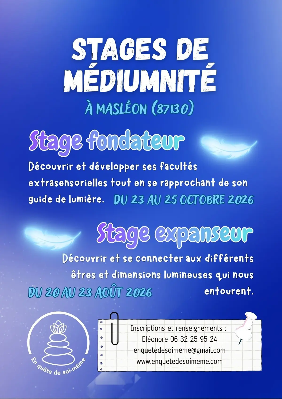 Stage de médiumnité fondateur