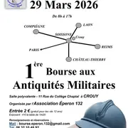 Bourse aux antiquités militaires de CROUY