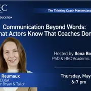 La communication au-delà des mots — avec Mélanie Reumaux