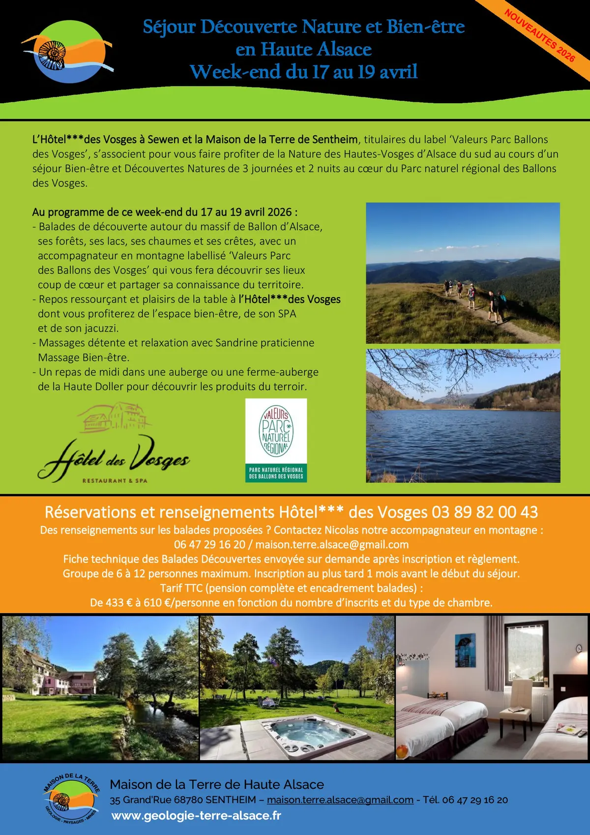 Week-end Découverte Nature et bien-être