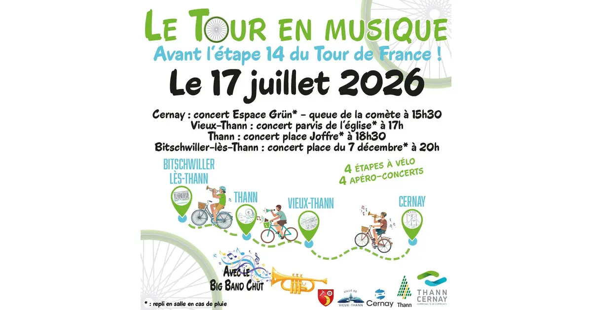 Le tour en musique