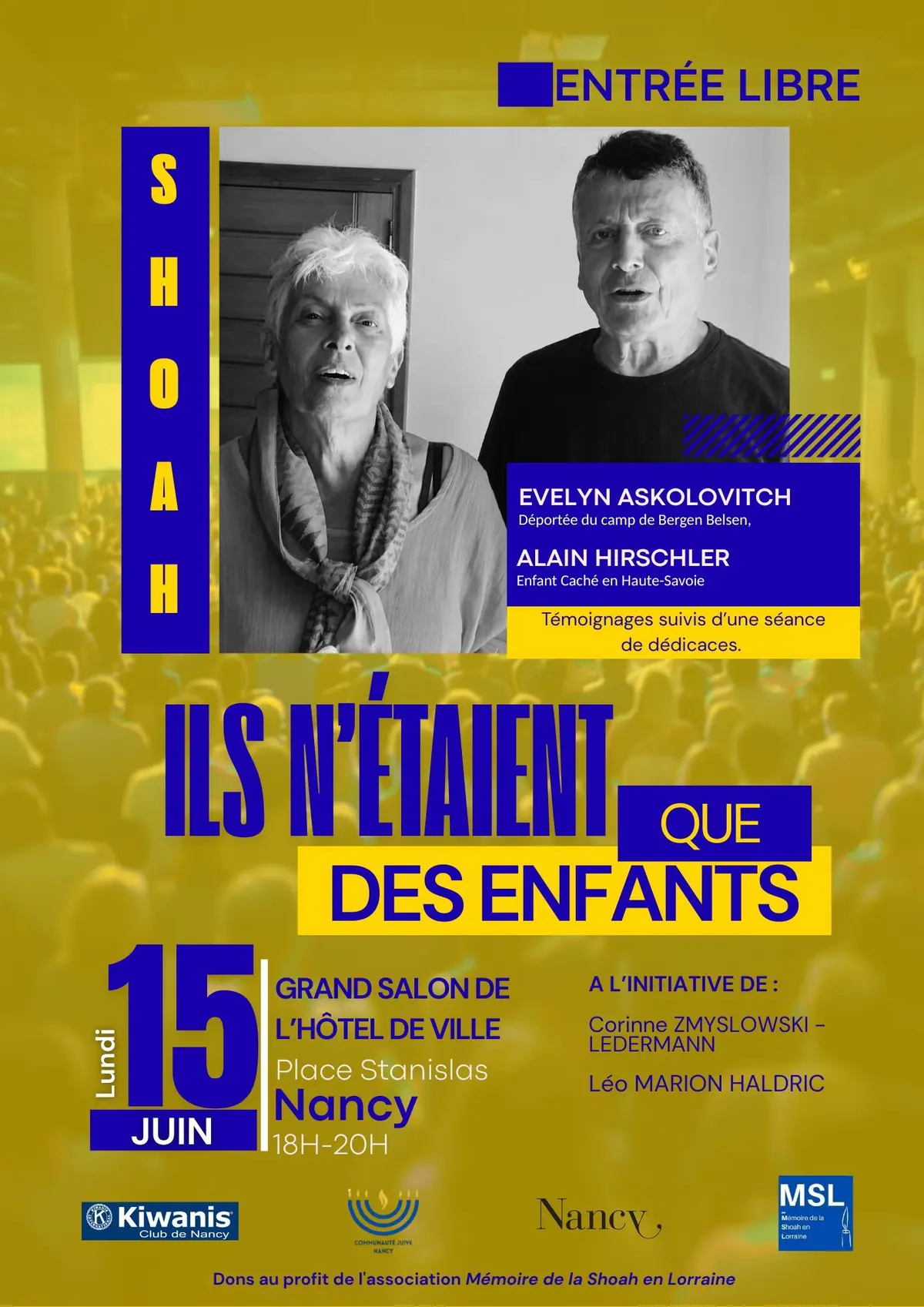 Conférence : Shoah, ils n'étaient que des enfants 
