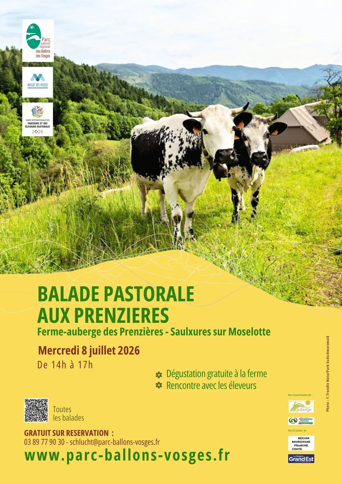 Balade pastorale : la balade des Prenzières