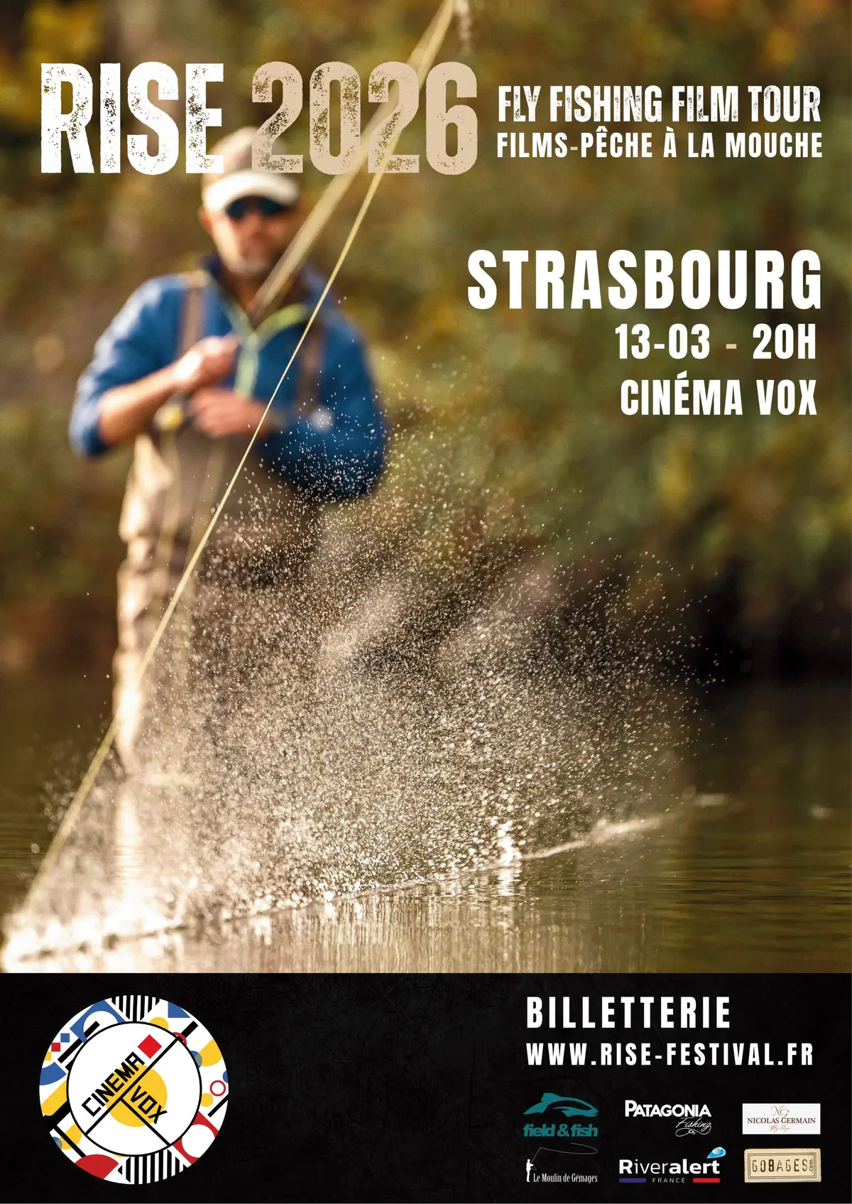 Rise Festival France - Fly Fishing Film Tour 2026