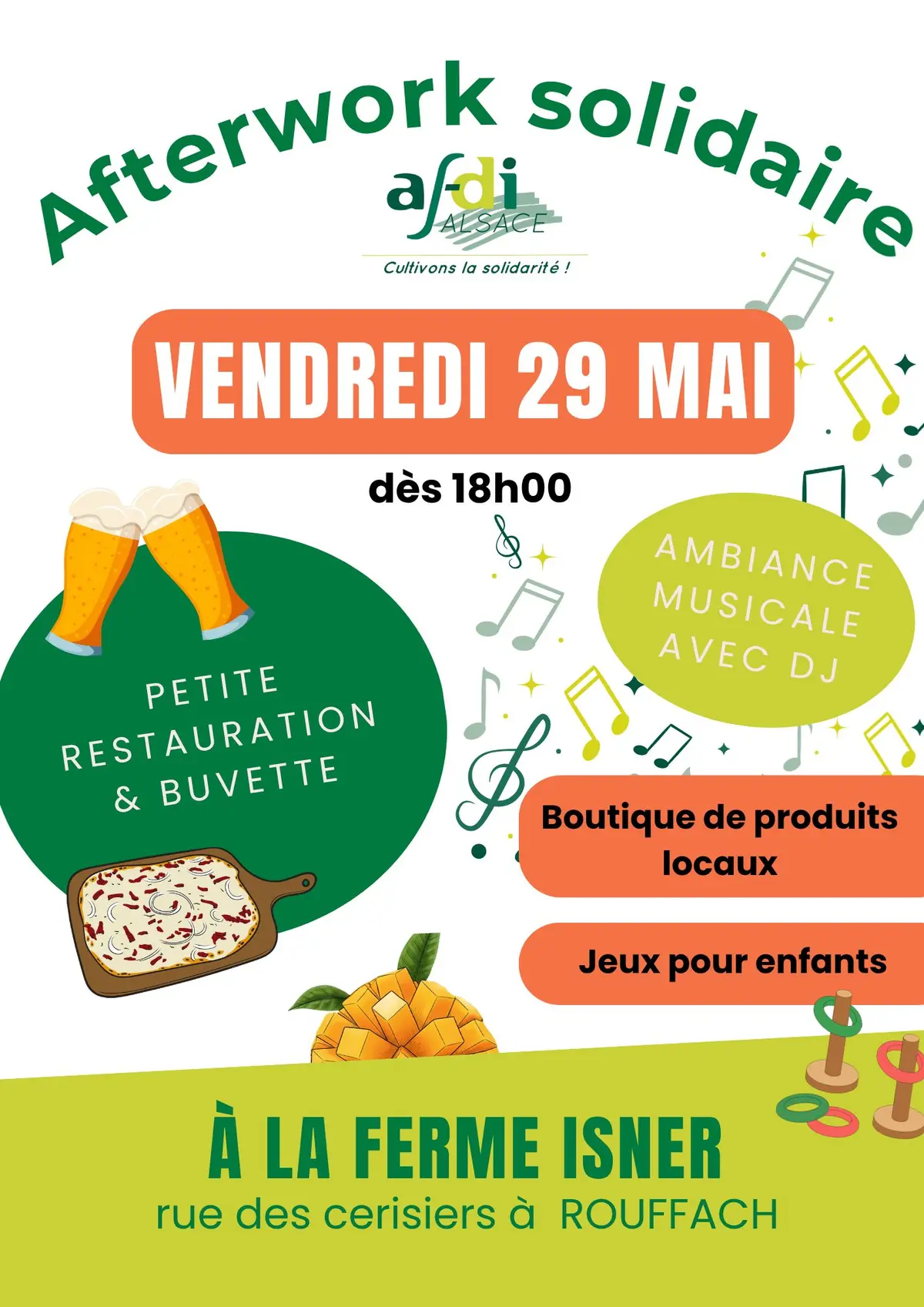 Afterwork Solidaire à la Ferme