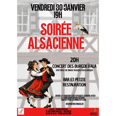 Soirée alsacienne