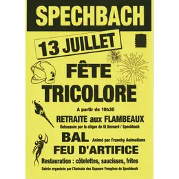 Fête Tricolore à Spechbach