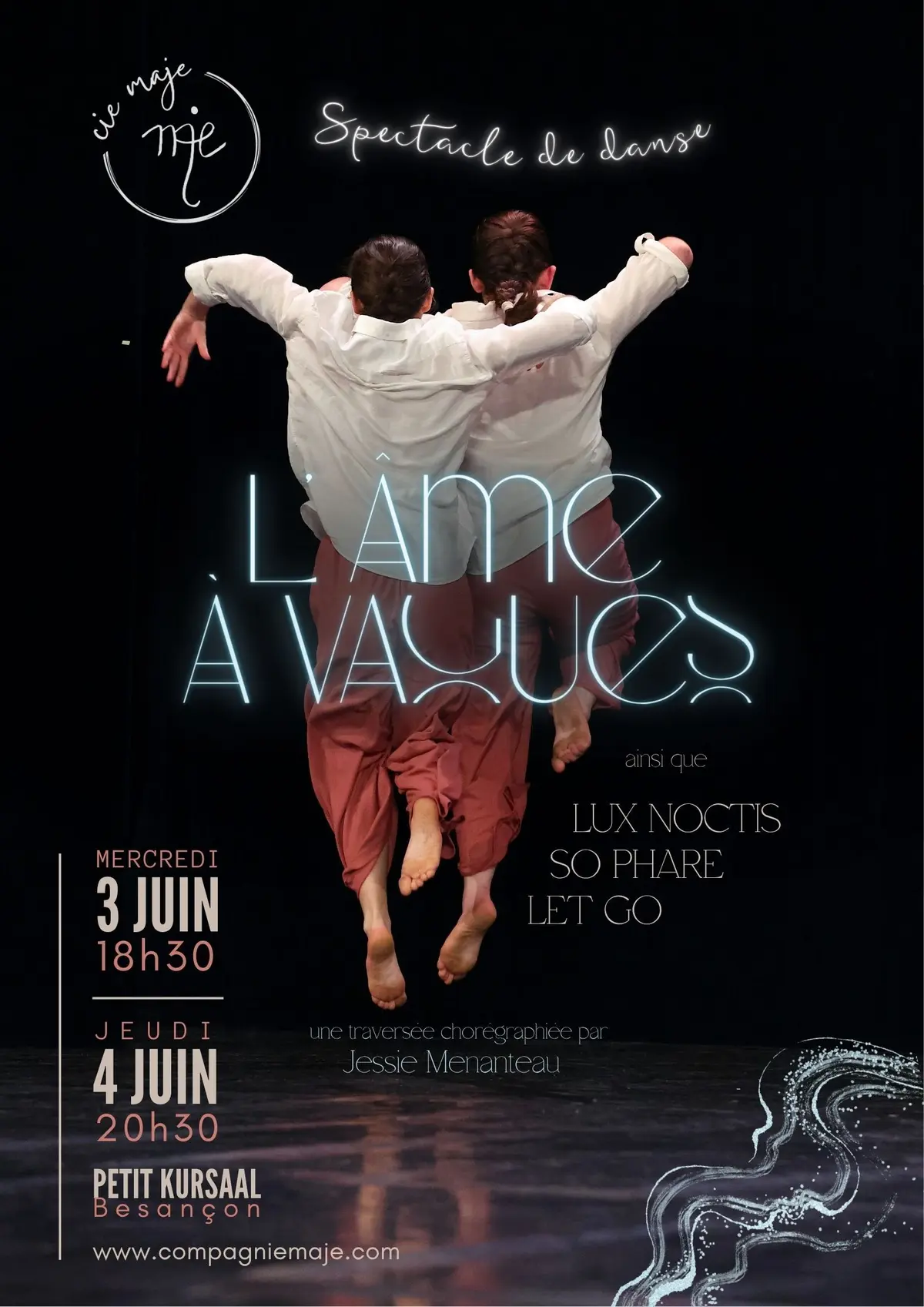 Spectacle de danse jazz contemporaine « L’Âme à Vagues »