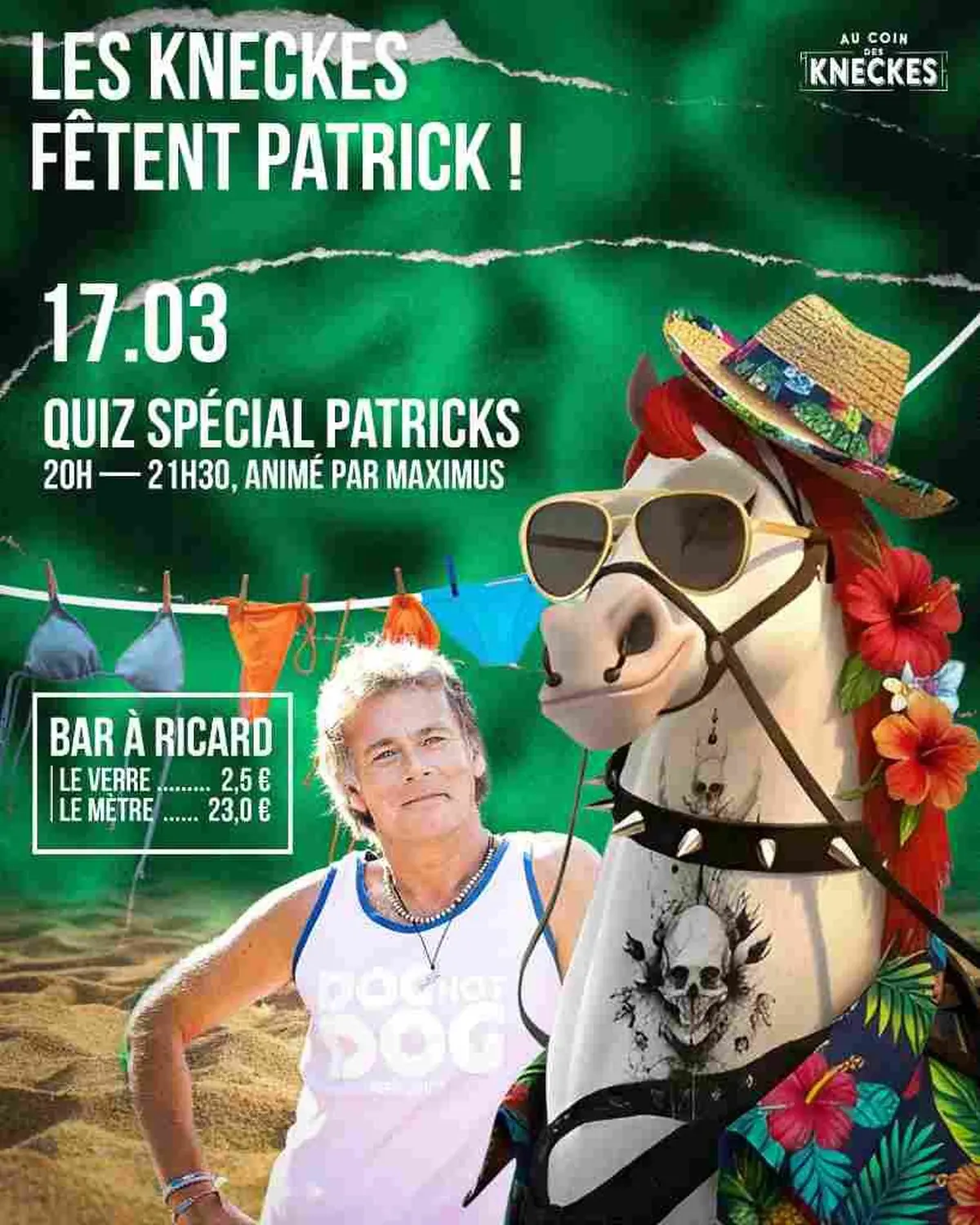 Les Kneckes fêtent Patrick !