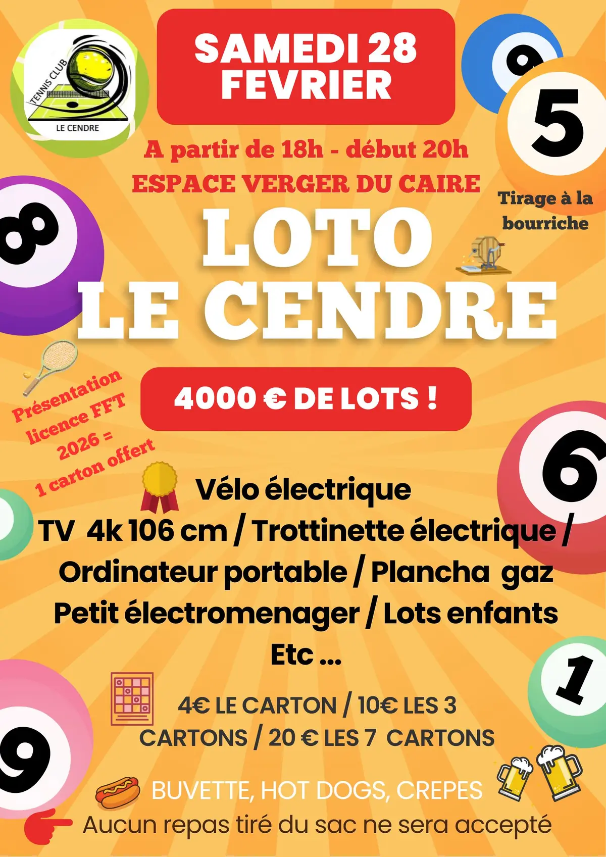 LOTO Le Cendre Tennis Club