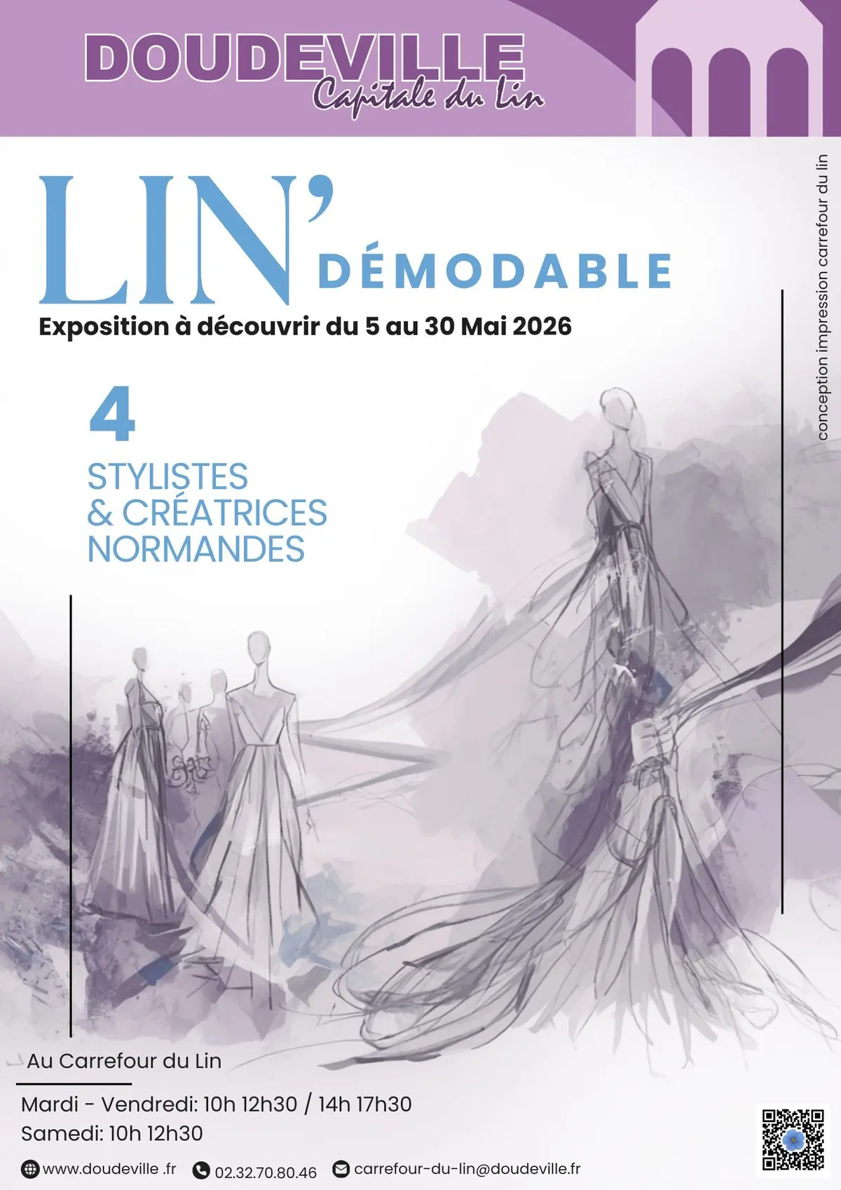 Exposition artistique: Lin'démodable 