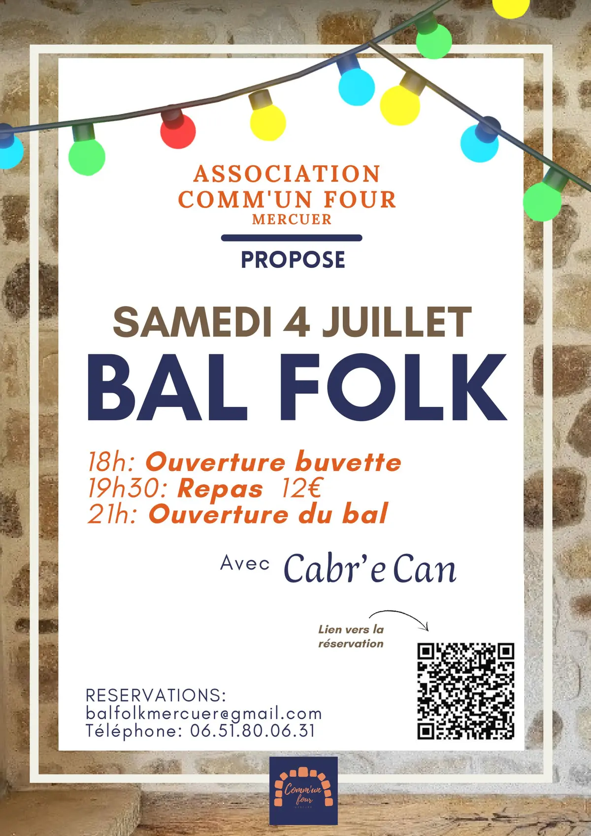 Bal Folk de Mercuer