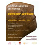 Concert-lecture J'entends les voix des pierres (exposition Heidrun Feistner)