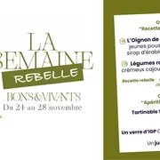 La Semaine Rebelle au Restaurant GAEE