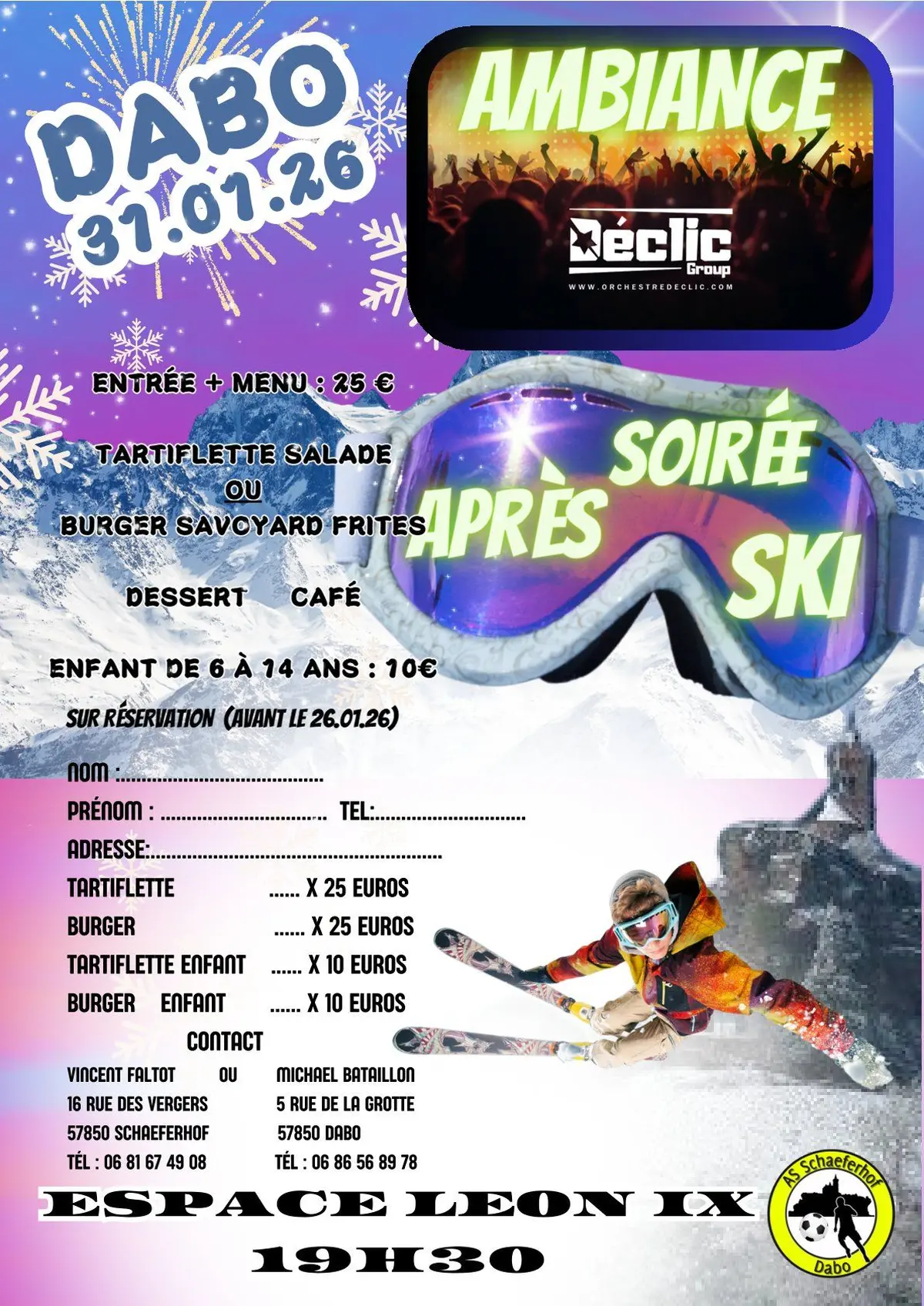 Soirée Apres Ski