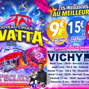 Nouveau cirque Zavatta à Vichy
