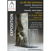 Exposition Le dit des animaux Isabelle Baeckeroot