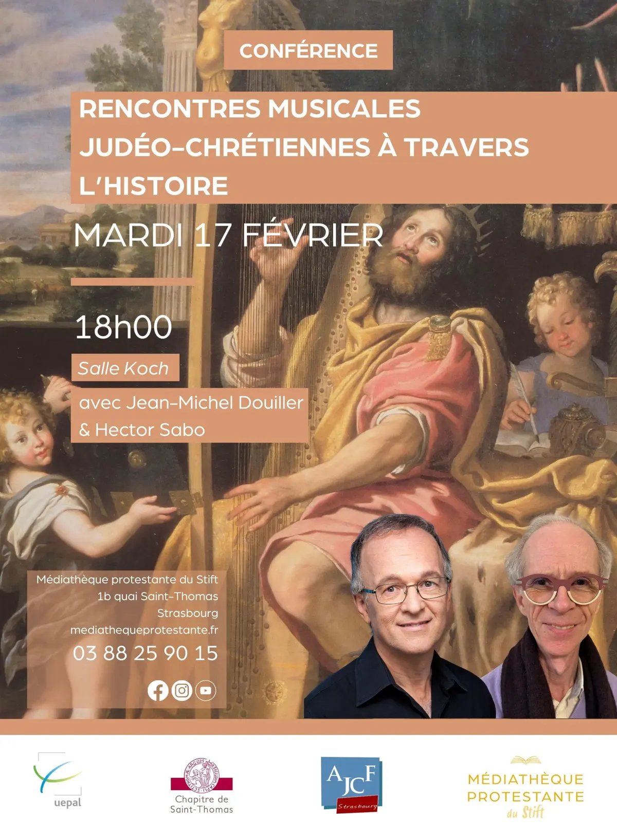 Rencontres musicales judéo-chrétiennes dans l'Histoire, H. Sabo &J.-M. Douiller