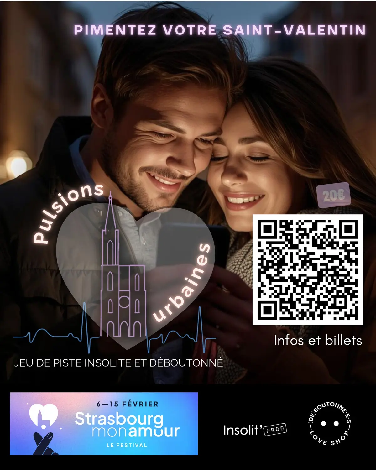 Jeu de piste pimenté - Pulsions urbaines Strasbourg