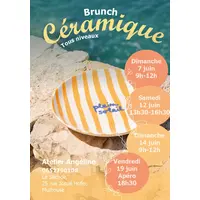 Brunch céramique de juin &copy; Angéline Dubois