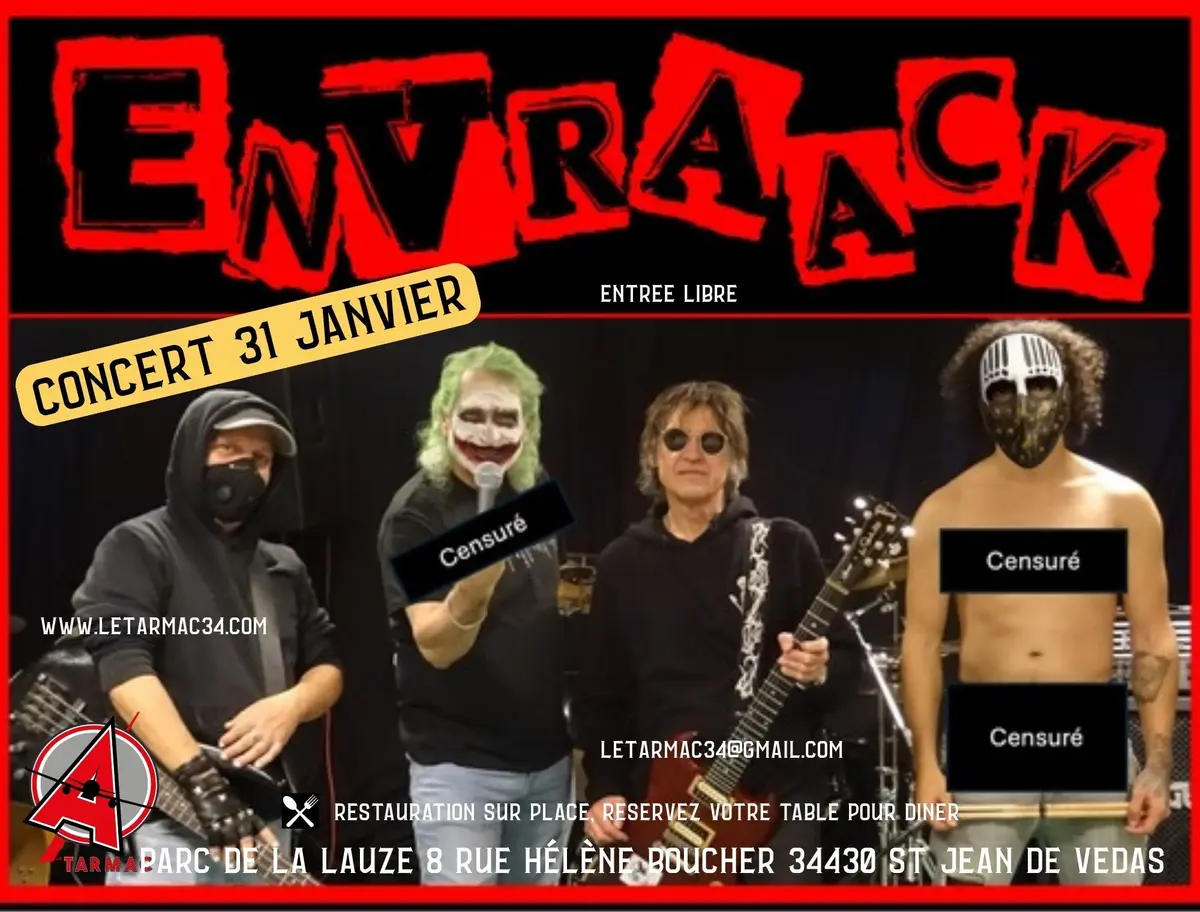 Concert groupe En Vraack