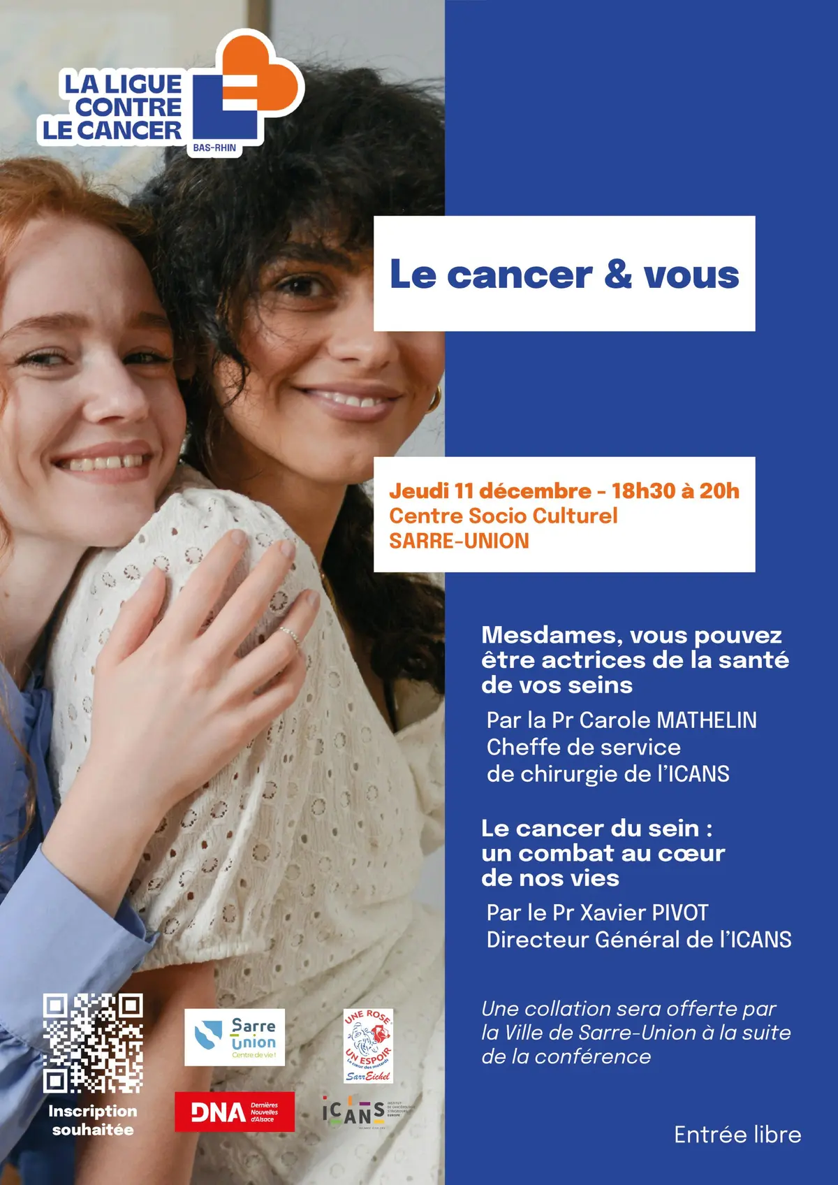 Conférence dédiée à la sensibilisation et à l’information sur le cancer du sein