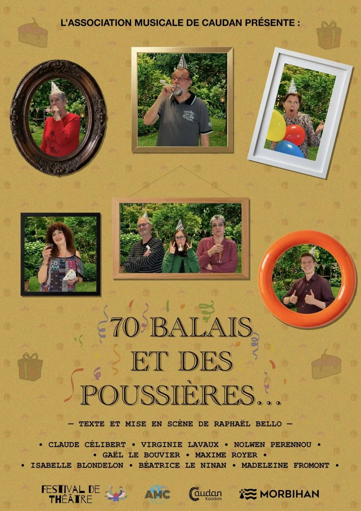 Pièce 70 balais et des poussières