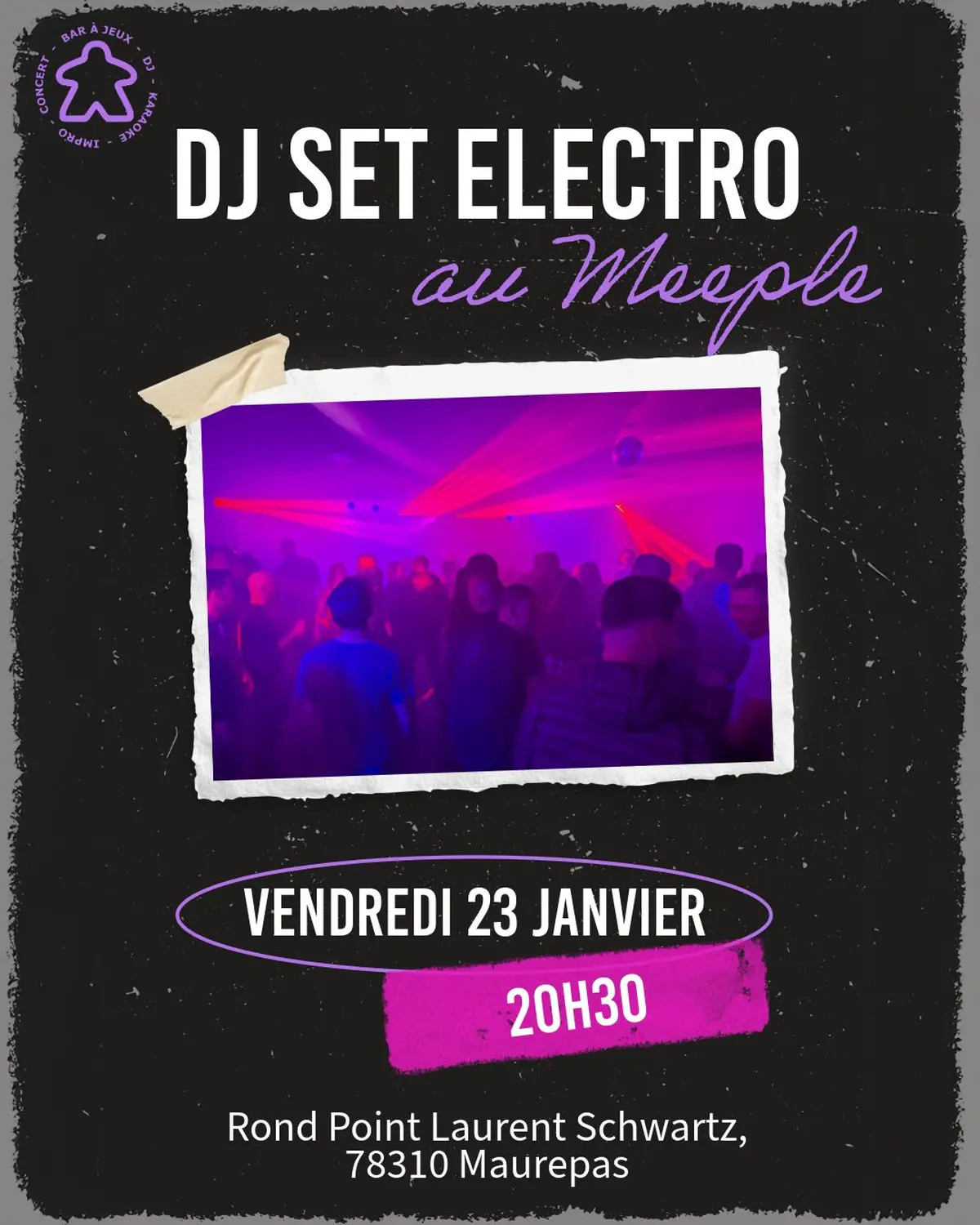 DJ Set Electro au Meeple