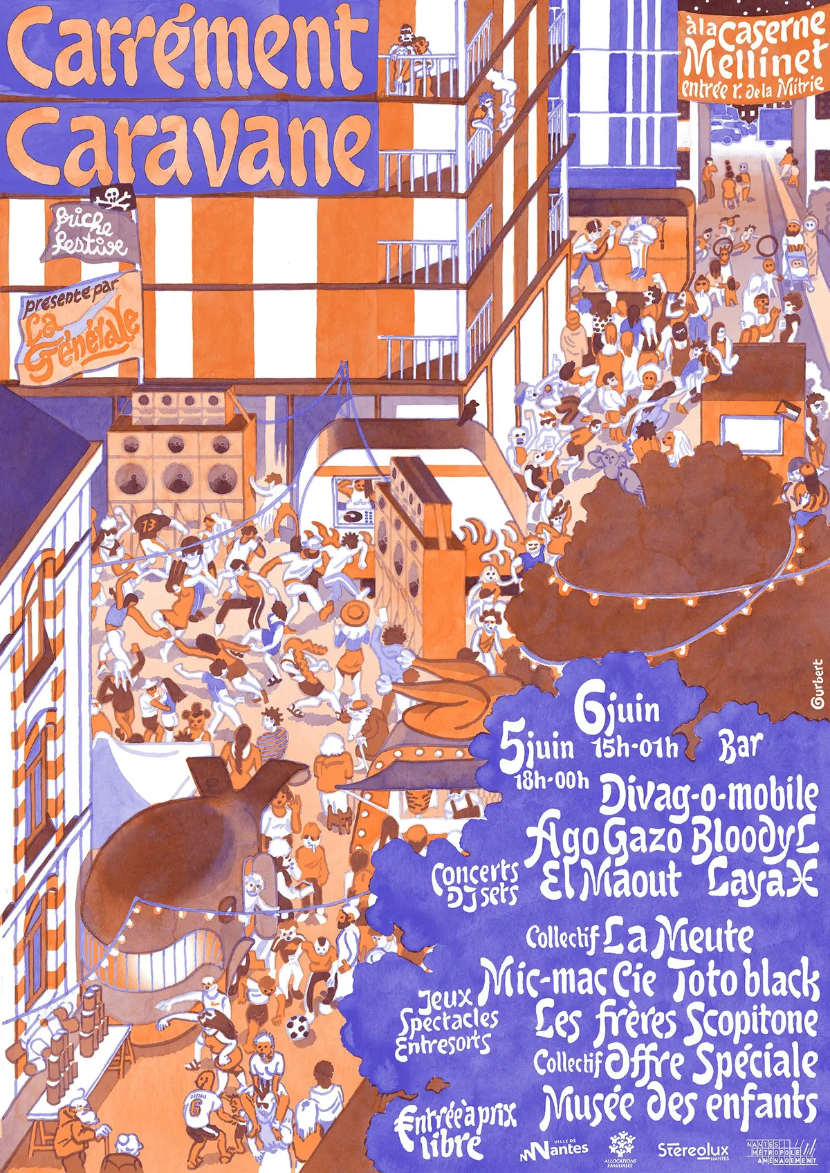 Carrément Caravane revient le  5 et  6 juin