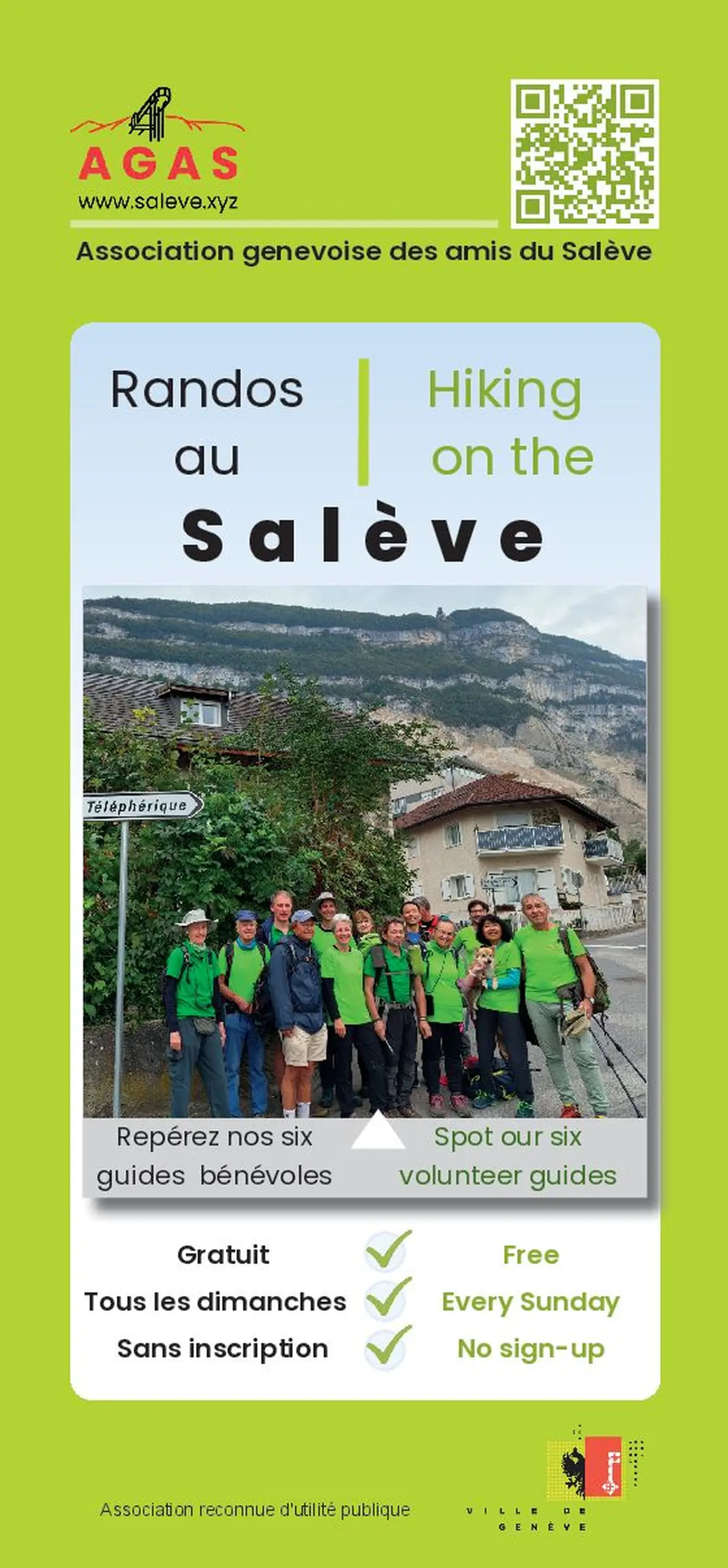 Randonnées pédestres gratuites au Salève