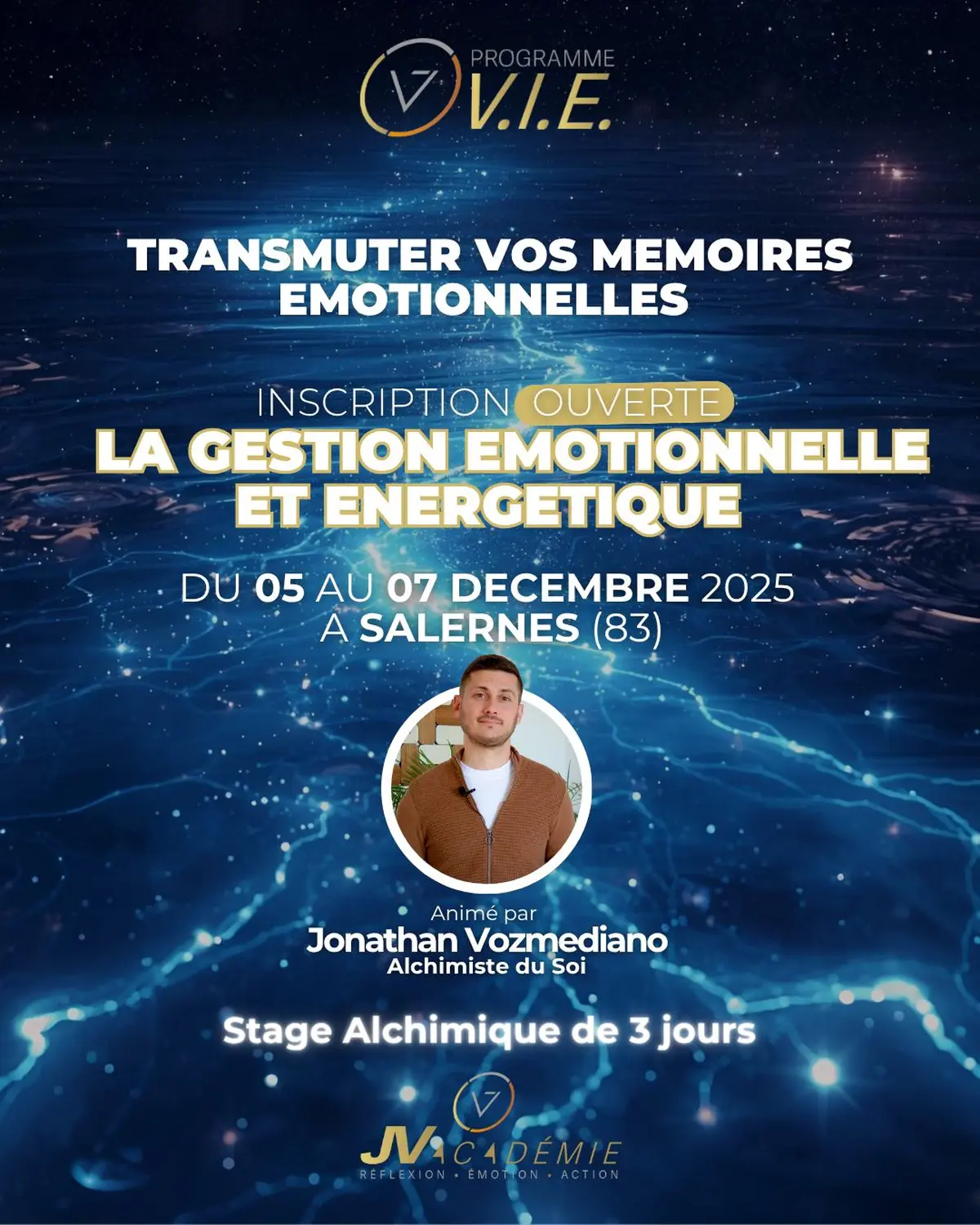 Stage Gestion émotionnelle et énergétique