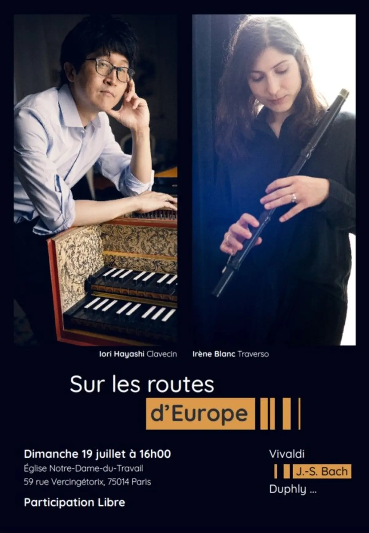 Musique Baroque : Clavecin & Traverso