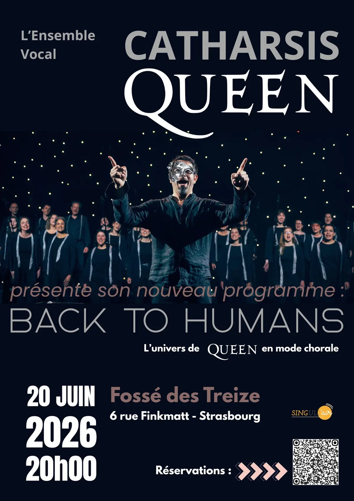 Concert - Catharsis Queen - back to humans