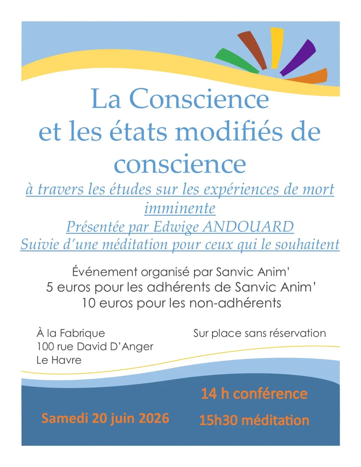Conférence sur la Consience