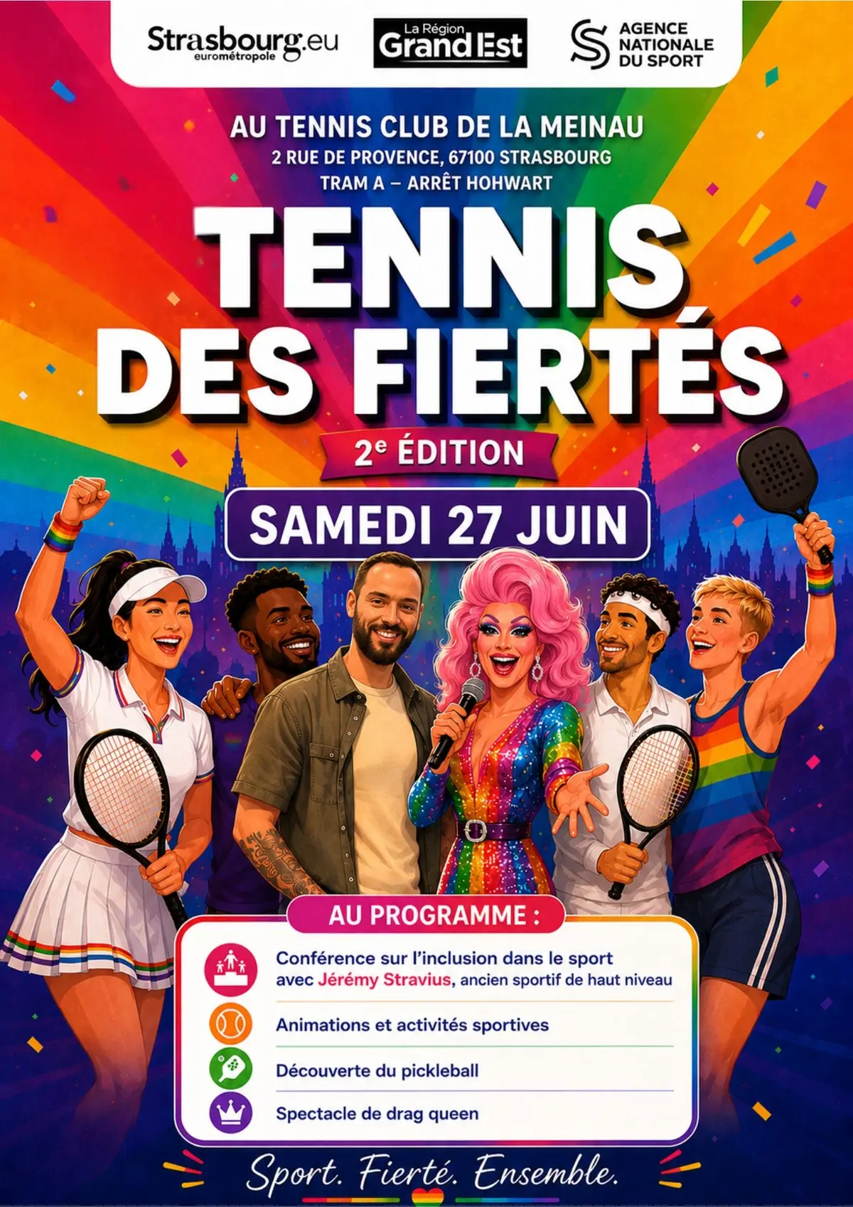 Journée  Tennis des Fiertés 2026