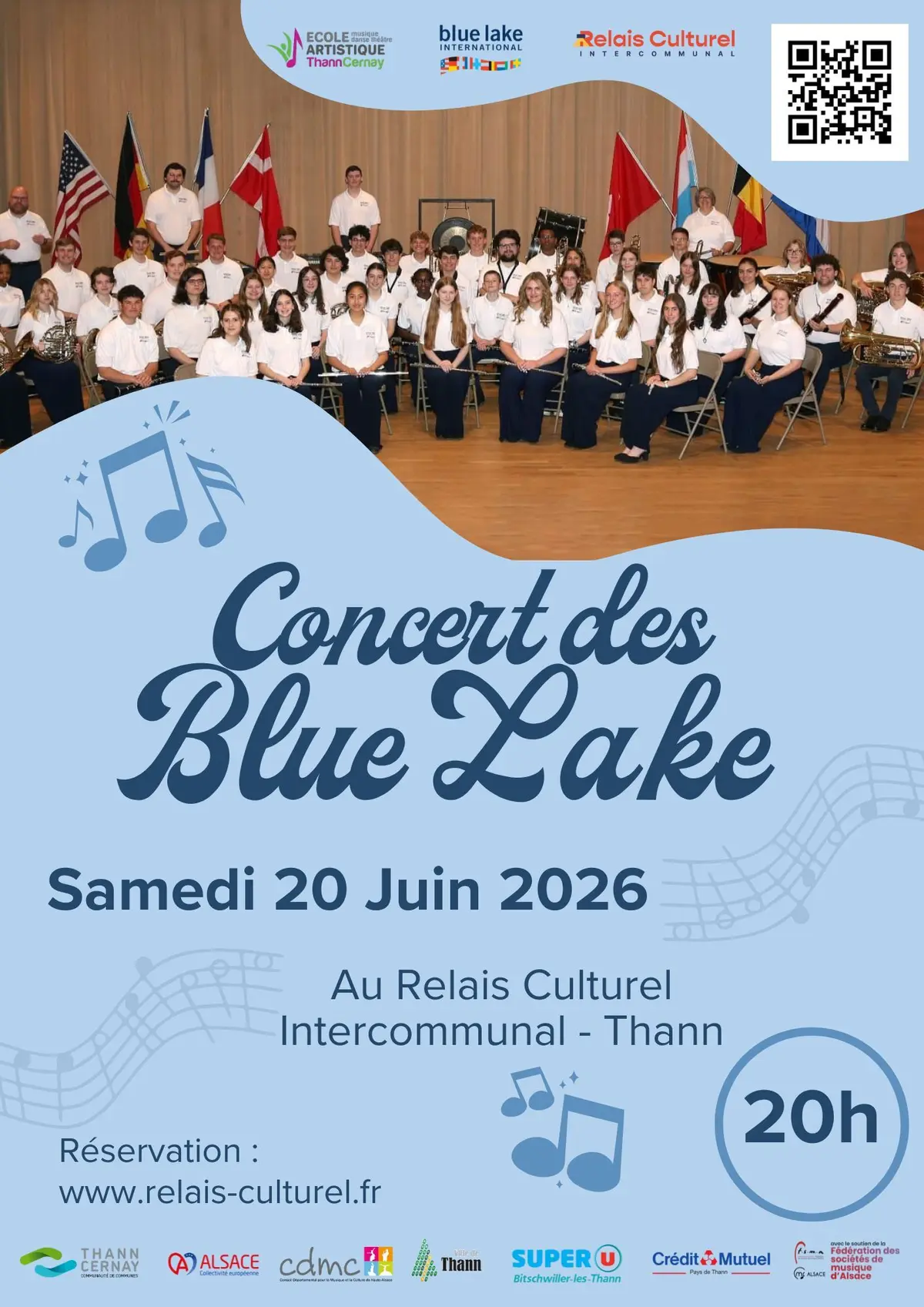 Concert des Blue Lake
