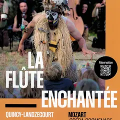 La Flûte enchantée, opéra promenade par Ensemble Virévolte 