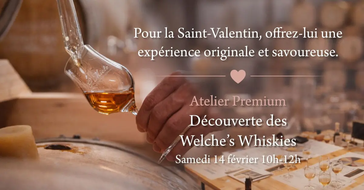 Atelier Premium A la découverte des Welche's Whiskies