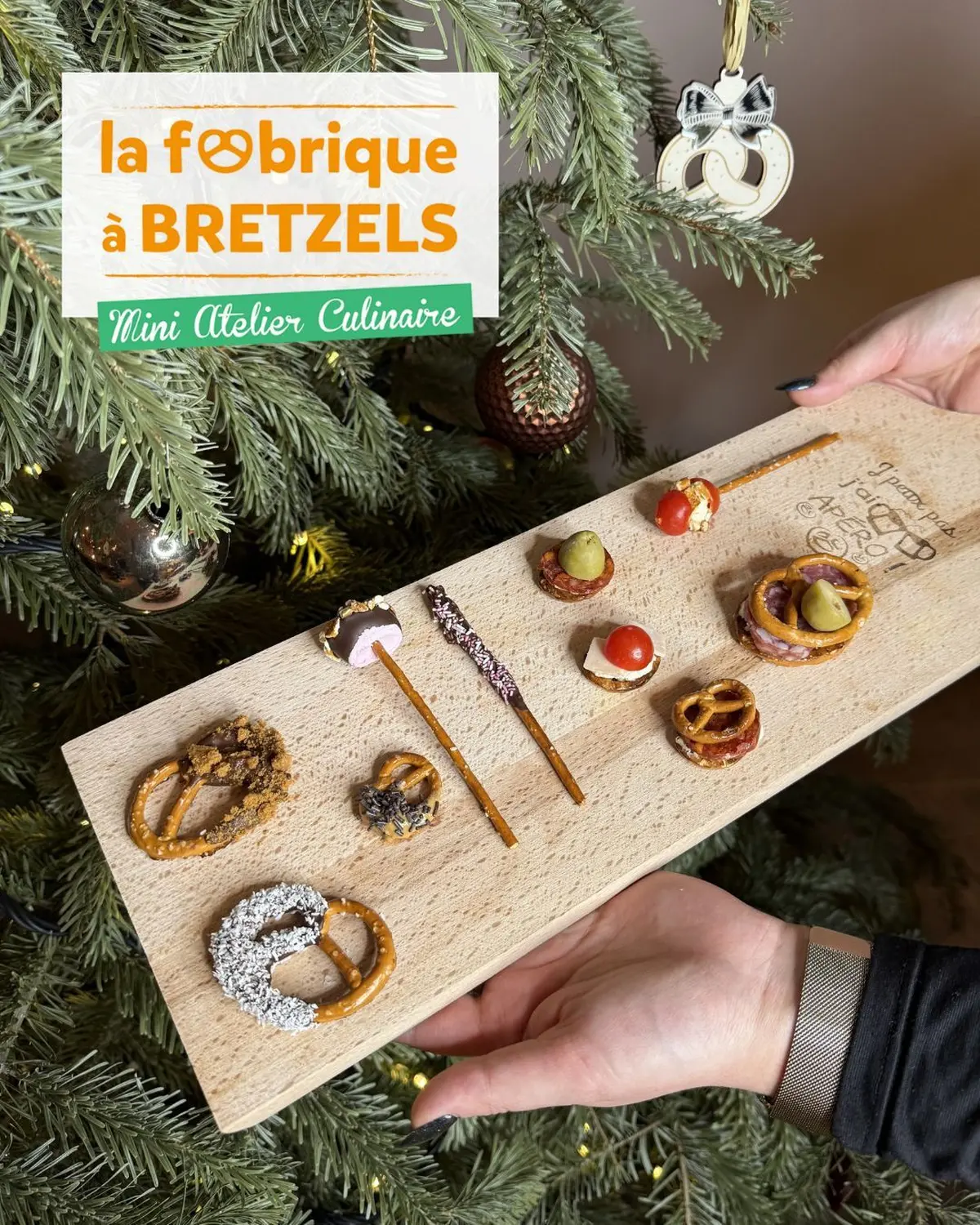Mini Atelier Culinaire Festif à La Fabrique à Bretzels
