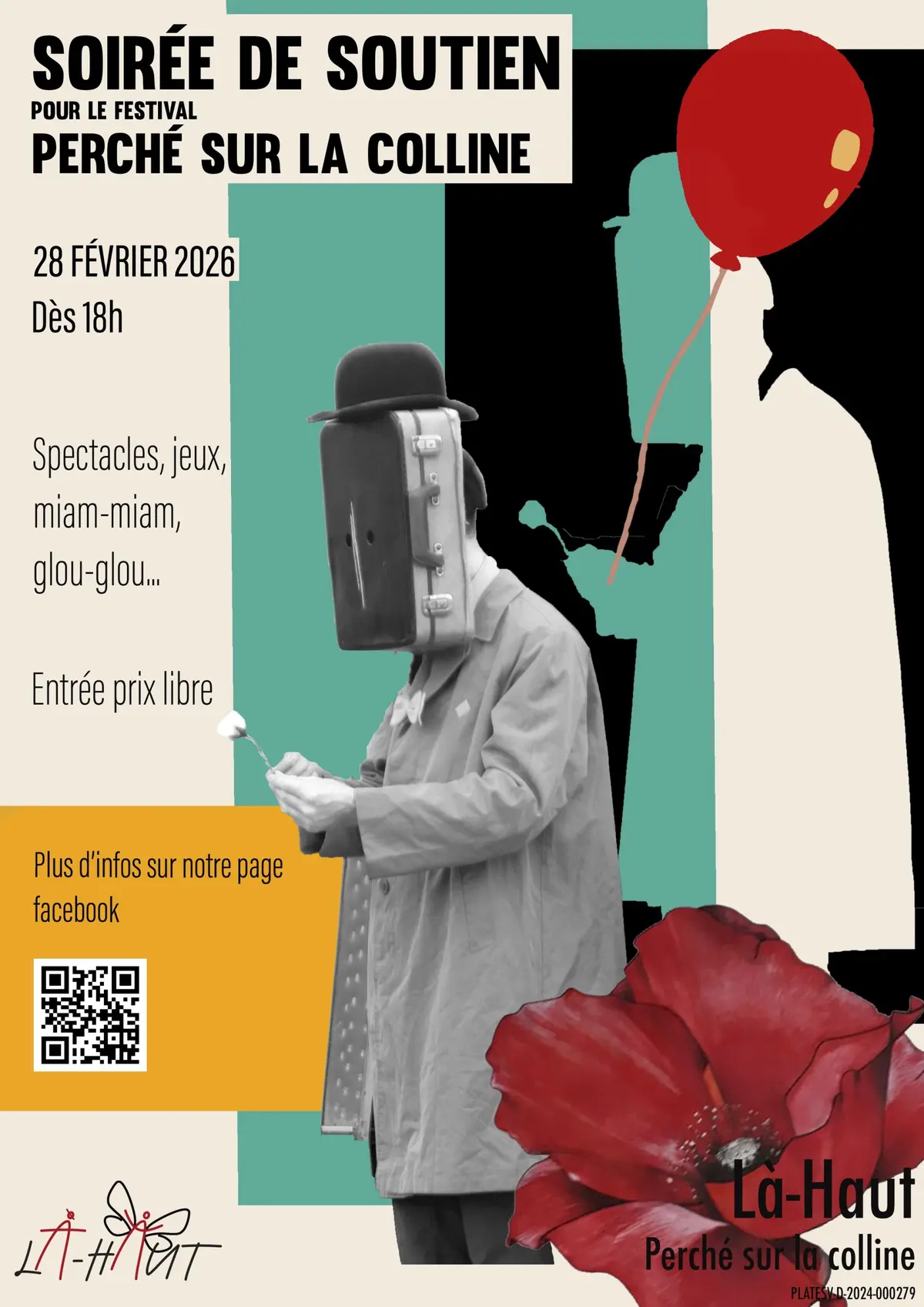 soirée de soutien à Perché sur la Colline