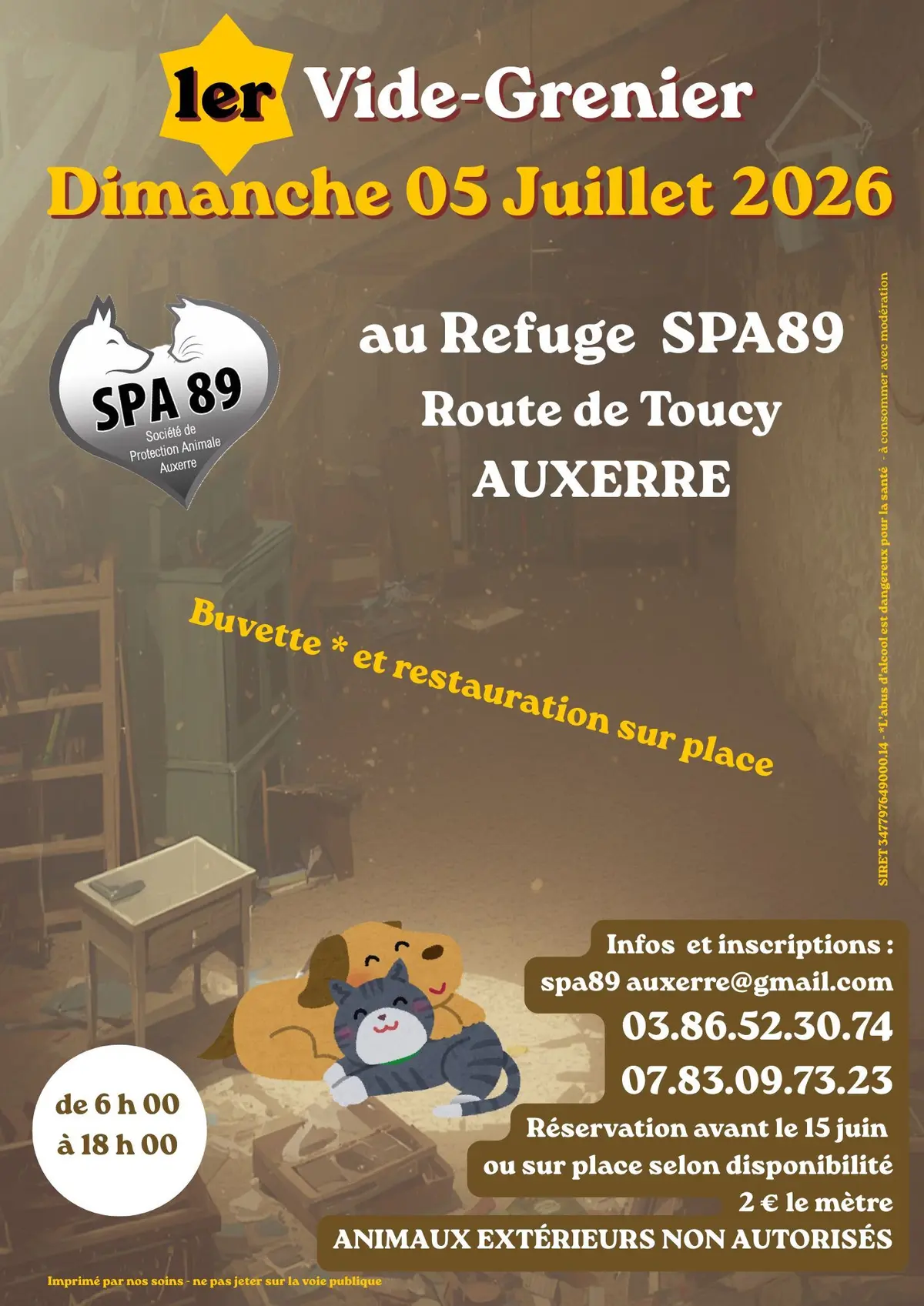 1er Vide-grenier SPA89