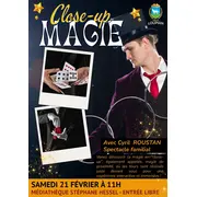 Spectacle de magie en close-up