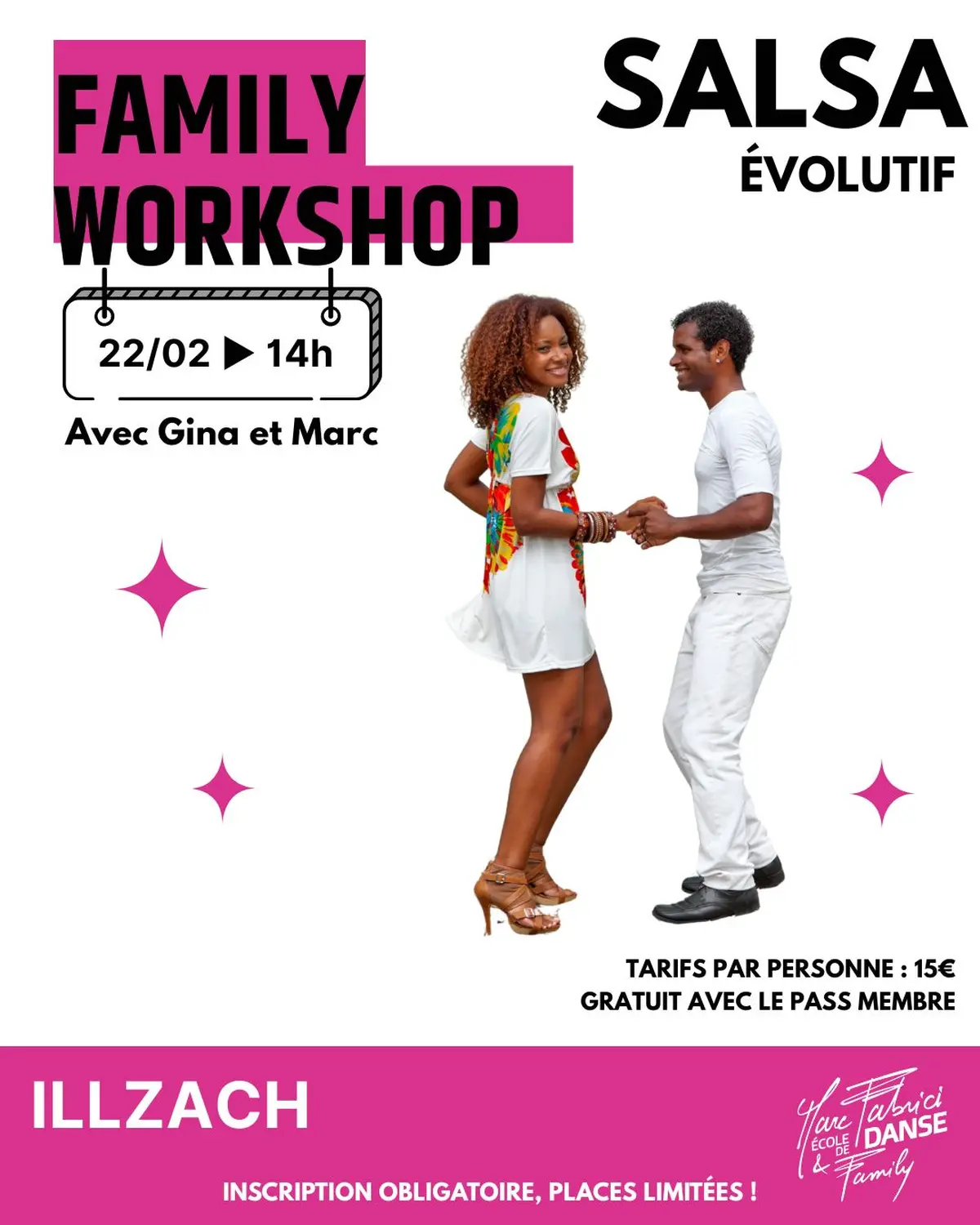 Family Workshop – Salsa (Niveau évolutif)