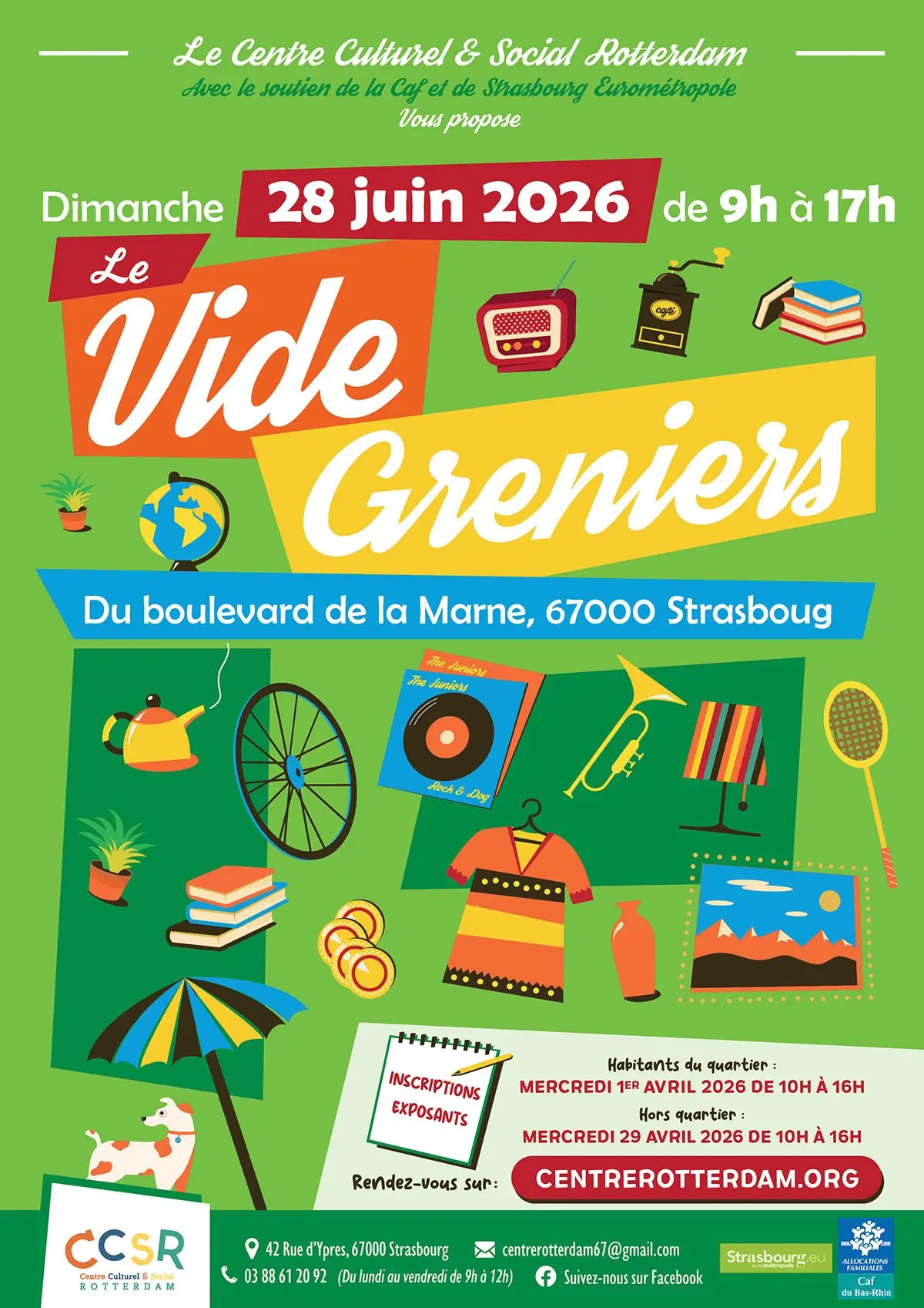 Vide-greniers du conseil des Quinze